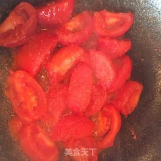 鸡蛋炒西红柿的做法步骤：6