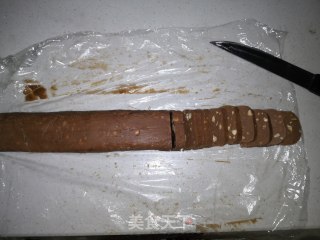 酥香巧克力腰果饼干的做法步骤：16