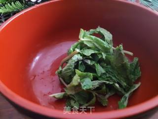 薄荷红油肉片的做法步骤：2