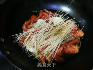 番茄生菜索面汤的做法步骤：4