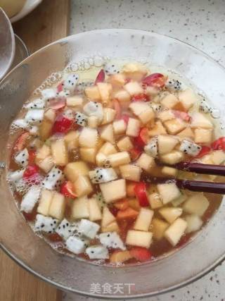 缤纷水果果冻的做法步骤：7