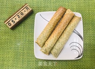 海苔蛋卷的做法步骤：3