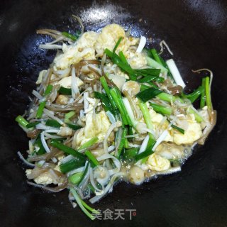鸡蛋炒金针菇的做法步骤：12