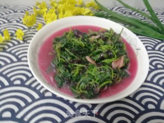 蒜片苋菜的做法步骤：7