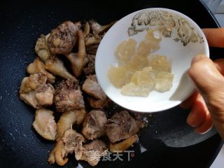 油鸡土豆炖粉条的做法步骤：4