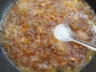 油鸡土豆炖粉条的做法步骤：8