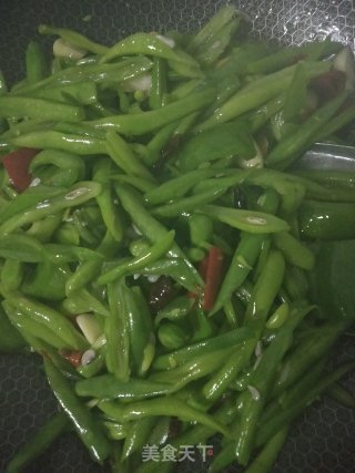 素炒四季豆的做法步骤：5