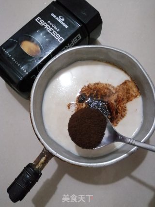 黑糖珍珠咖啡水果捞的做法步骤：3