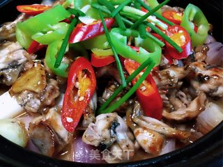 姜葱焗田鸡的做法步骤：10