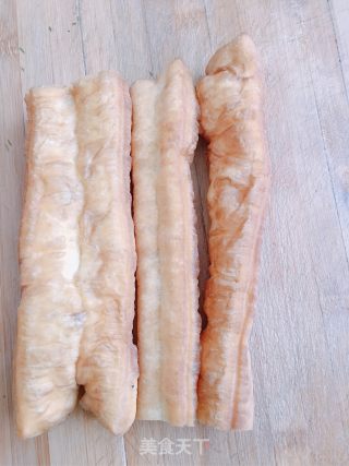 茴香油条馅包子的做法步骤：2