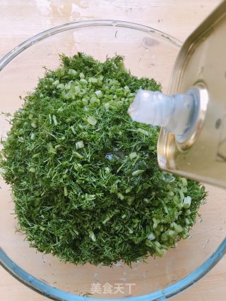 茴香油条馅包子的做法步骤：3