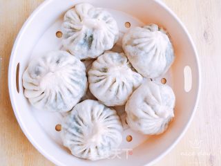 茴香油条馅包子的做法步骤：10