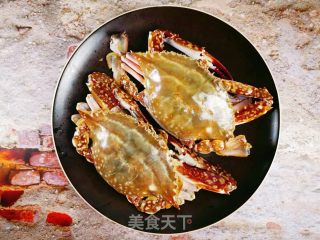 孜然蟹的做法步骤：1