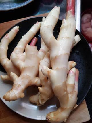 猪脚姜的做法步骤：2