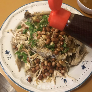 盐焗手撕鸡的做法步骤：5