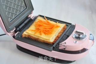 牛肉芝士三明夹的做法步骤：3
