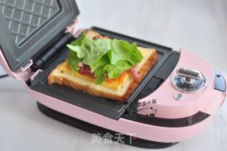 牛肉芝士三明夹的做法步骤：5