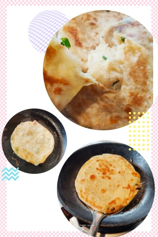香酥葱油饼的做法步骤：5