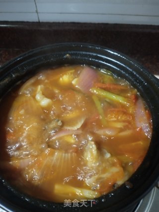 番茄土豆牛腩的做法步骤：8