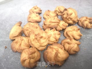 花生酱曲奇饼干的做法步骤：6
