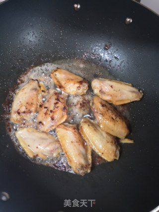 油焖鸡中翅的做法步骤：3