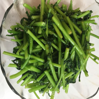 凉拌茼蒿的做法步骤：5