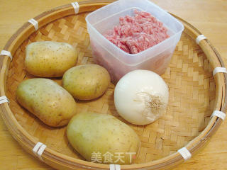 肉末土豆饼的做法步骤：1