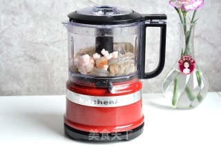 虾茸丝瓜盅的做法步骤：4
