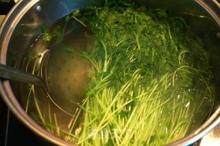 豌豆苗拌豆腐丝的做法步骤：5
