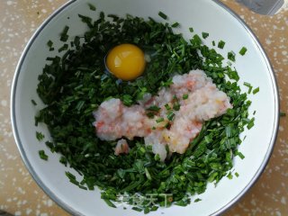 韭菜虾仁鸡蛋水饺的做法步骤：6