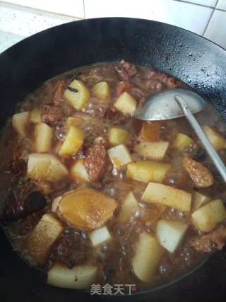 土豆炖牛肉的做法步骤：8