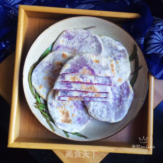 低脂紫薯饼的做法步骤：9
