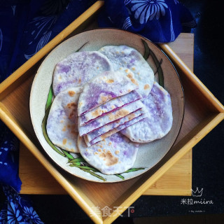 低脂紫薯饼的做法步骤：11