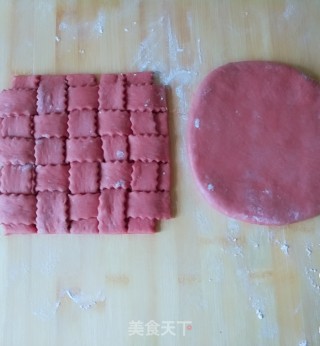 创意格子面包的做法步骤：10