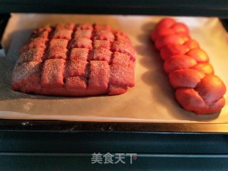 创意格子面包的做法步骤：17