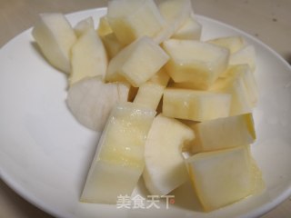 圣女果甜瓜拌酸奶的做法步骤：2