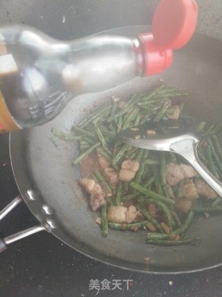 酱爆五花肉江豆的做法步骤：11