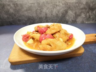 圣女果焖巴沙鱼的做法步骤：6