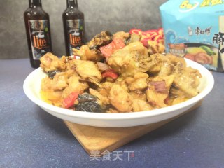 红椒洋葱啤酒焖鸡的做法步骤：9