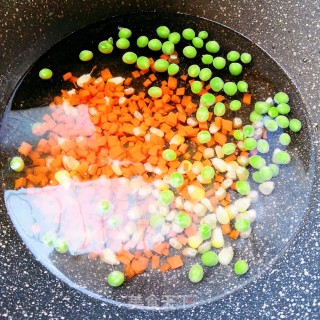 蔬菜鸡肉饼的做法步骤：3