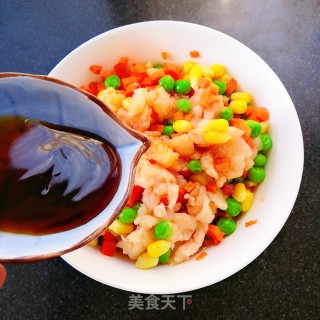 蔬菜鸡肉饼的做法步骤：8