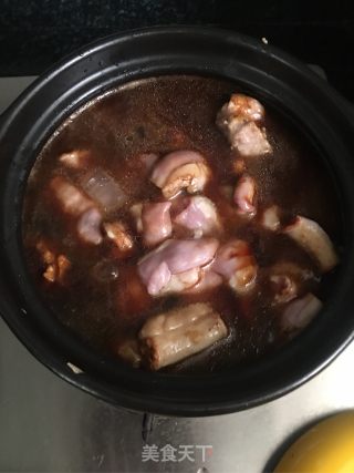 排骨粉肠煲的做法步骤：8
