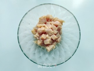 甜豆炒鸡丁的做法步骤：3