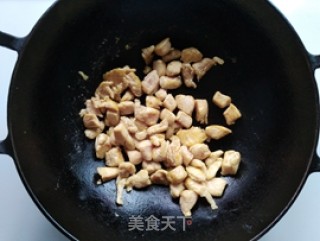 甜豆炒鸡丁的做法步骤：8