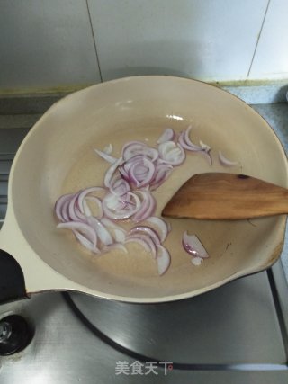 元葱炒有机菜花的做法步骤：7