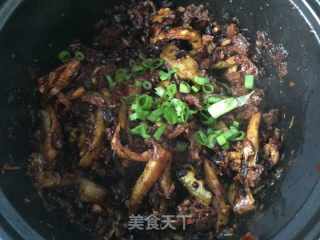 豆豉鲮鱼烧茄条的做法步骤：6