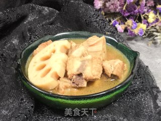 红烧排骨炖莲藕的做法步骤：10