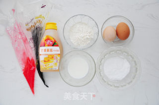 芒果酱厚松饼的做法步骤：1