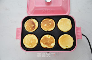 芒果酱厚松饼的做法步骤：11