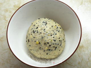 黑芝麻多谷物面包的做法步骤：5